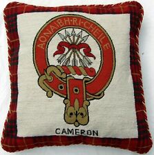 Cameron tartan cushion for sale  WIMBORNE