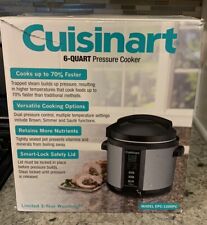 Cuisinart 6 Qt Pressure Cooker Epic-1200PC Stainless Steel EUC Tested for sale  Shipping to South Africa
