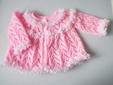 Hand knit pink for sale  SALTBURN-BY-THE-SEA