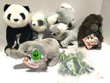 Lote de 6 Peluche de Vida Silvestre Fondo Mundial para la Naturaleza (4) Otros (2) Rana Koala Panda segunda mano  Embacar hacia Argentina