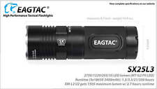 EagleTac SX25L3 XM-L2 U2 LED 1505 Lumen 6 x CR123 / 3x 18650 -No Kit, used for sale  Shipping to South Africa