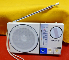 Receptor de rádio portátil Sony ICF-S30W FM AM 2 bandas Japão ótima recepção de som comprar usado  Enviando para Brazil