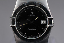 Usado, *EXC+5* OMEGA Constellation relógio de quartzo prata aço inoxidável mostrador preto suíço comprar usado  Enviando para Brazil