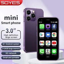 SOYES XS15 Mini smartfon 3,0" 2/16Gb Android SIM Odblokowany magazyn w Wielkiej Brytanii Fioletowy na sprzedaż  Wysyłka do Poland