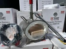 Cast Master Elite CMF-1000 Single Burner Propane Blacksmith Forge - (Open Box), used for sale  Shipping to South Africa