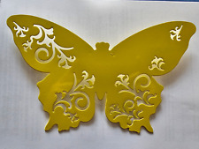 Schmetterling metall gelb gebraucht kaufen  Chemnitz