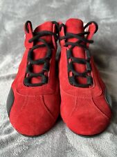 Red suede sparco for sale  BRISTOL