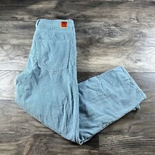 Pantalones de pana vintage Empyre 34x30 azul relajado ajuste holgado pierna recta SK8 patín, usado segunda mano  Embacar hacia Argentina