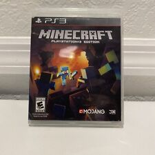 Minecraft PlayStation 3 Edition (Sony PlayStation 3, 2014) PS3 Tested, No Manual for sale  Shipping to South Africa