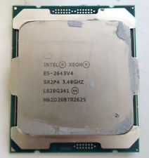Procesador de CPU SR2P4 Intel Xeon E5-2643 V4 3,40 GHz 20 MB FCLGA2011-3 6 núcleos segunda mano  Embacar hacia Mexico