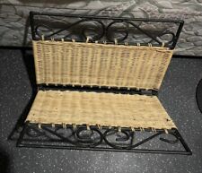 Vintage woven wicker for sale  CHIPPENHAM