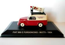  Die Cast Pubblicitari  - FIAT 500 C FURGONCINO - MUTTI - 1954 Scala 1:43 [76B] na sprzedaż  Wysyłka do Poland