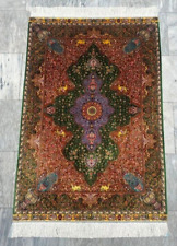 High quality Rug Stunning Hall Way Rug Beautiful Silk Home Decor Rug,3x4ft for sale  Shipping to South Africa