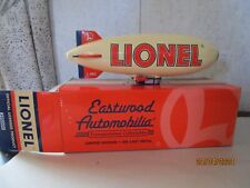 Lionel, calibre O, 390000, Eastwood Liberty Blimp Bank, perfeito estado na caixa. comprar usado  Enviando para Brazil