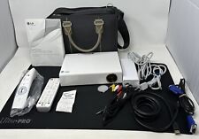 LG PA75U Portable LED Projector w Smart TV & Magic Remote, Manuals, Cords & Case, used for sale  Shipping to South Africa