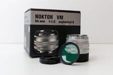 Voigtländer nokton 50mm gebraucht kaufen  Eutingen im Gäu