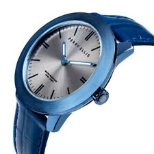 Perry Ellis 46mm Slimline Blue Silver SS 100M WR Men's Watch PEW03005-01 Invicta for sale  Shipping to South Africa