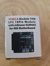 Módulo Tpm2.0 Módulo Tpm Spi 12 pines con Infineon Slb 9670 para placa base Msi segunda mano  Embacar hacia Mexico