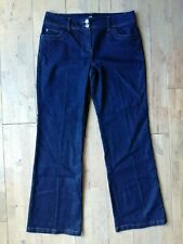 Wallis Jeans Blue flared wide leg 90s look W34"/L31" Size 14, used for sale  SUTTON-IN-ASHFIELD