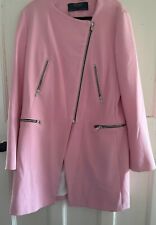 Zara pink coat for sale  WORKINGTON