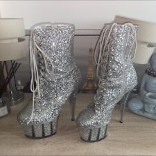 Rhinestoned stripper boots for sale  BIRMINGHAM