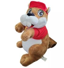 Buc-ee's 12" Plush Beaver Mascot by JAAG with Shirt and Cap Bucees, used for sale  Shipping to South Africa