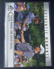 2021 SP Authentic Golf Tiger Woods & David Duval Authentic Moments #66 PGA Tour for sale  Shipping to South Africa