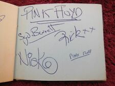 Usado, Autógrafos do Pink Floyd Syd Barrett The Who Yardbirds e muitos mais achados incríveis!! comprar usado  Enviando para Brazil