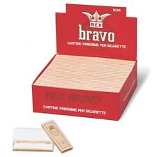 KIT 4000 CARTINE BRAVO REX CORTE BOX 100 X 40 CARTINE, usato usato  Catania