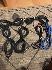 Lote de más de 40 cables de música, micrófonos/instrumentos/Usb/Rca/FW/Midi/HDMI , usado segunda mano  Embacar hacia Argentina