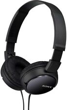 Auriculares estéreo Sony MDR-ZX110 calidad de sonido fuerte y claro - negros segunda mano  Embacar hacia Argentina