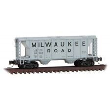 Used, Z Scale MTL Micro-Trains 53100362 Milwaukee Road 2-Bay Covered Hopper #99633 for sale  Shipping to Canada