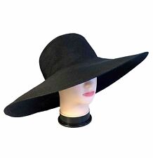 Chapéu feminino Eric Javits chapéu de sol Hampton preto palha squishee, usado comprar usado  Enviando para Brazil