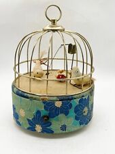 Used, VINTAGE MID CENTURY BIRDCAGE MUSIC BOX JAPAN for sale  Shipping to South Africa