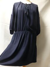 Robe viscose marine d'occasion  Toulouse-