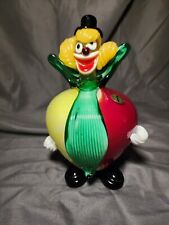 3 vintage murano glass clowns for sale  Bakersville