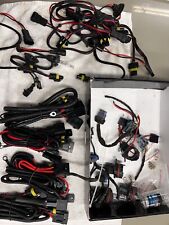 Lote e lâmpadas kit de faróis HID alta intensidade descarga conversão fiação comprar usado  Enviando para Brazil