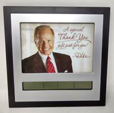 Clock photo frame for sale  Silsbee