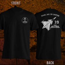 Saab Jas 39 Gripen Attack Fifghter Aircraft T-Shirt for sale  Shipping to South Africa