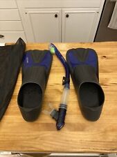 Snorkel flippers tube for sale  New Castle