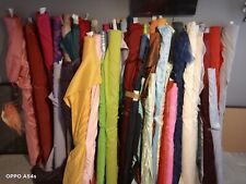pure silk fabric for sale  TAMWORTH