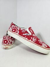 Sapato Vans Duke Kahanamoku Surfista Vermelho Masculino Tamanho 7.5 Feminino Tamanho 9 comprar usado  Enviando para Brazil