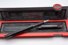 Pluma estilográfica negra vintage ROTRING 600 punta B - en caja segunda mano  Embacar hacia Argentina