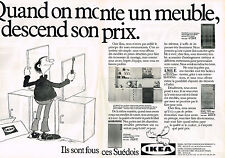 1982 advertising advertisement d'occasion  Expédié en Belgium