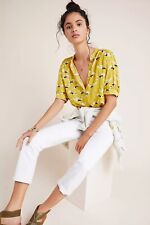 Anthropologie Emily Isabella Robina Trapeze print blouse viscose M for sale  Shipping to South Africa