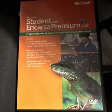 WK MICROSOFT STUDENT WITH ENCARTA PREMIUM 2008 WINDOWS DVD, used for sale  Shipping to South Africa