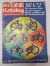 Motorrad katalog 1971 gebraucht kaufen  Gangkofen