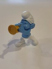 Smurfs McDonalds Happy Meal SMURF Musical Music  2013 Instrument 3" Toy Peyo for sale  Canada