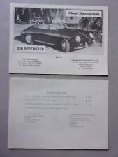 Sportscars porsche 356 for sale  BENFLEET