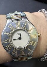 Reloj Must De Cartier con correa original de Cartier segunda mano  Embacar hacia Argentina